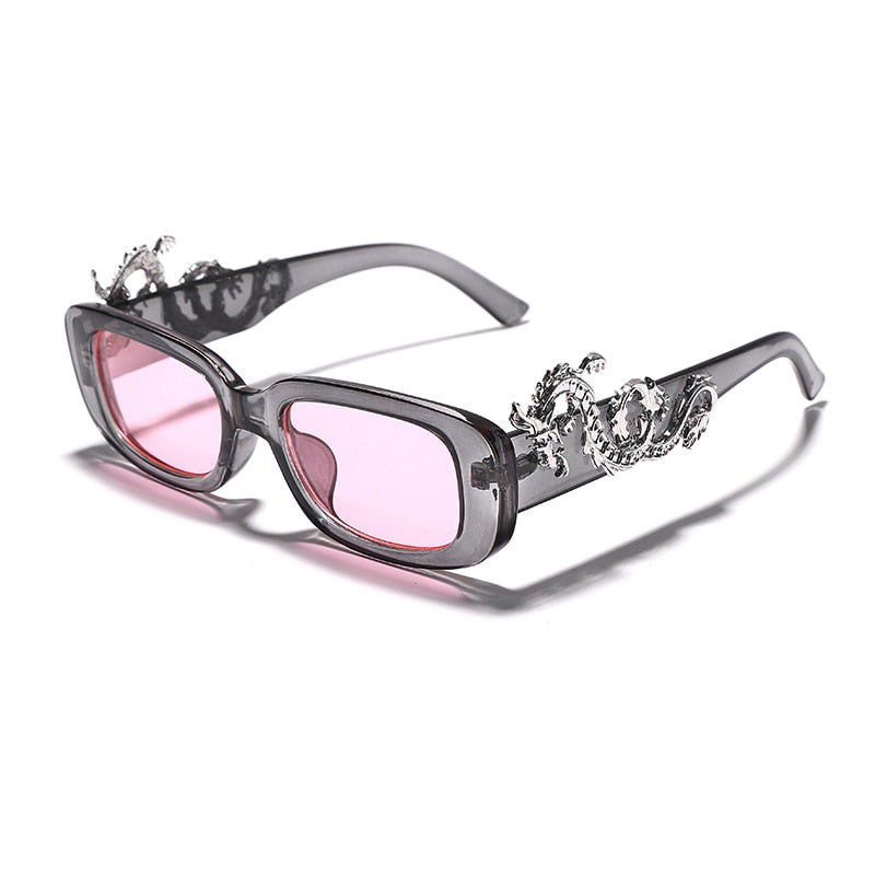Men Animal Rectangle Sun Glasses
