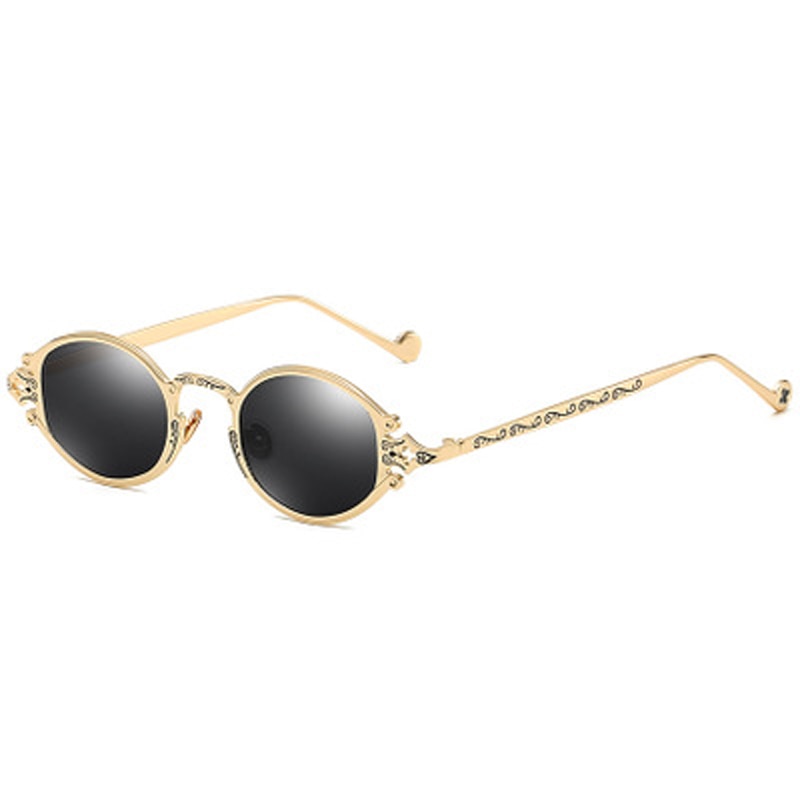 Round Vintage Men Sun Glasses