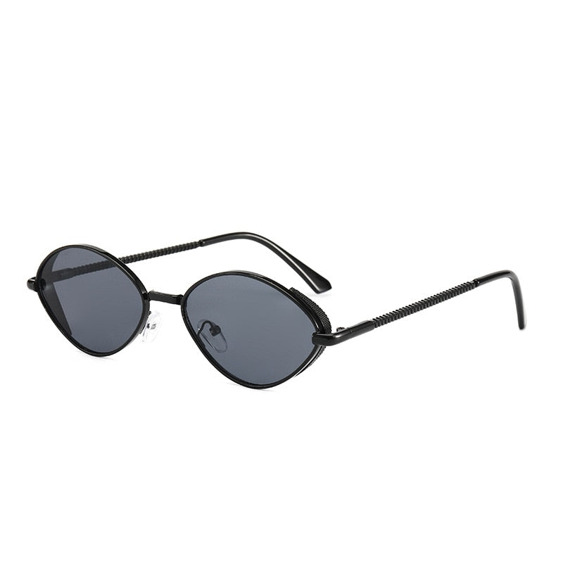 Retro Vintage Oval Metal Eyewear Glasses