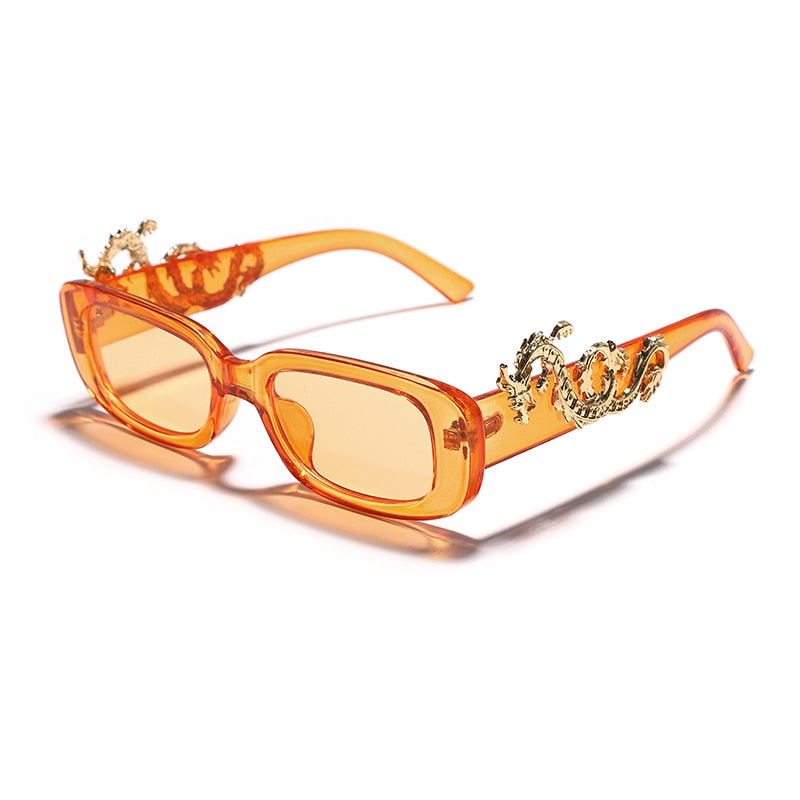 Men Animal Rectangle Sun Glasses