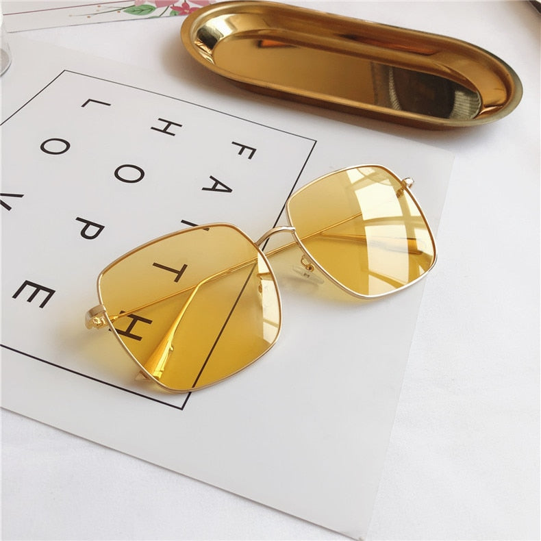 Square Polarized Sunglasses for Women