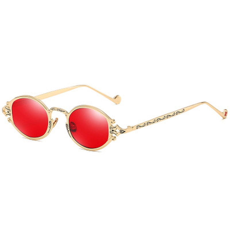 Round Vintage Men Sun Glasses