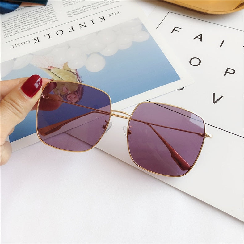 Square Polarized Sunglasses for Women