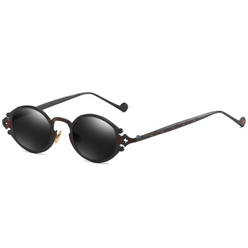 Round Vintage Men Sun Glasses