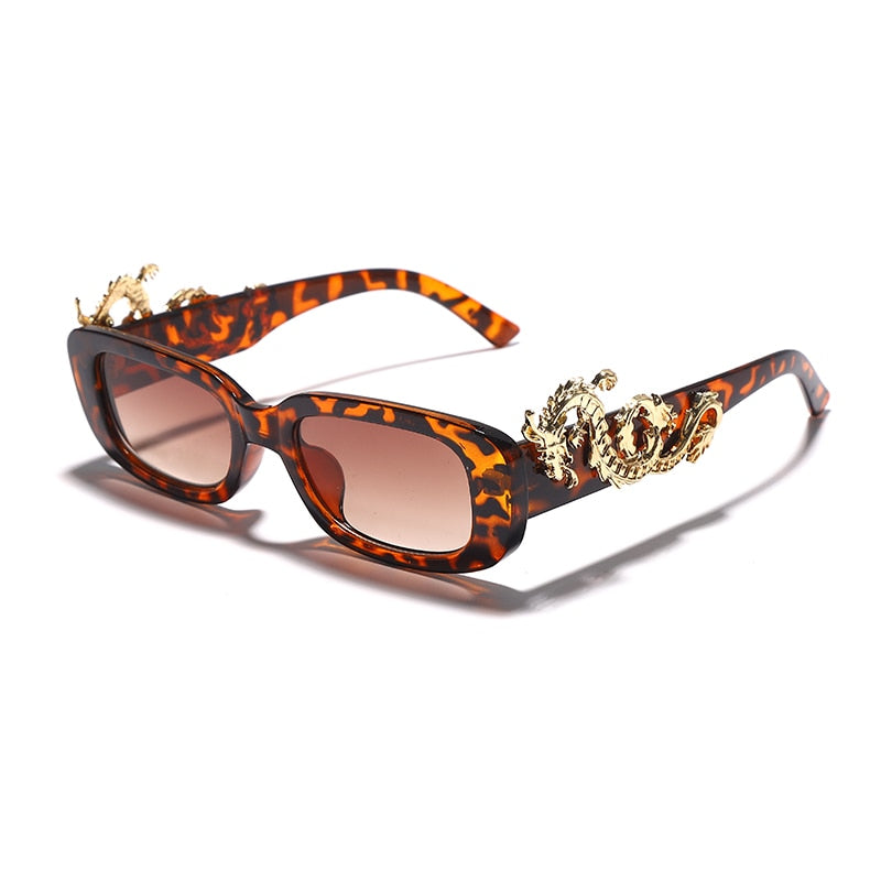 Men Animal Rectangle Sun Glasses