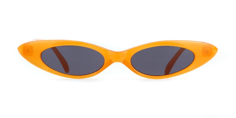 Skinny Narrow Cat Eye Sunglasses