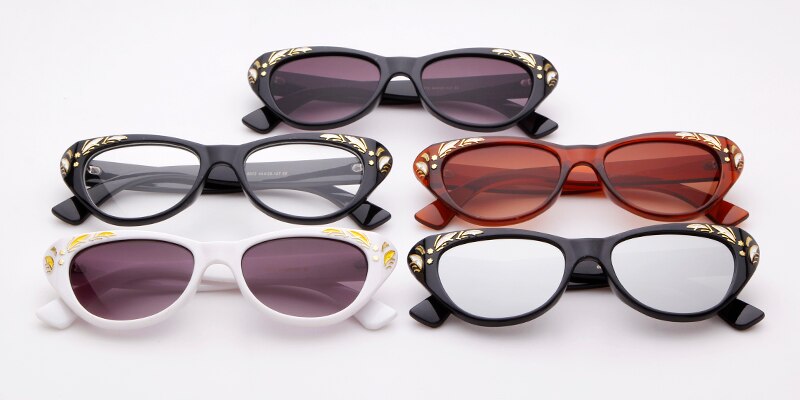 Vintage Cat eye Frame Sun Glasses