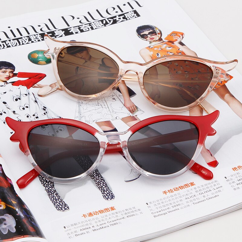 Unique Cat Eye Sunglasses for Women