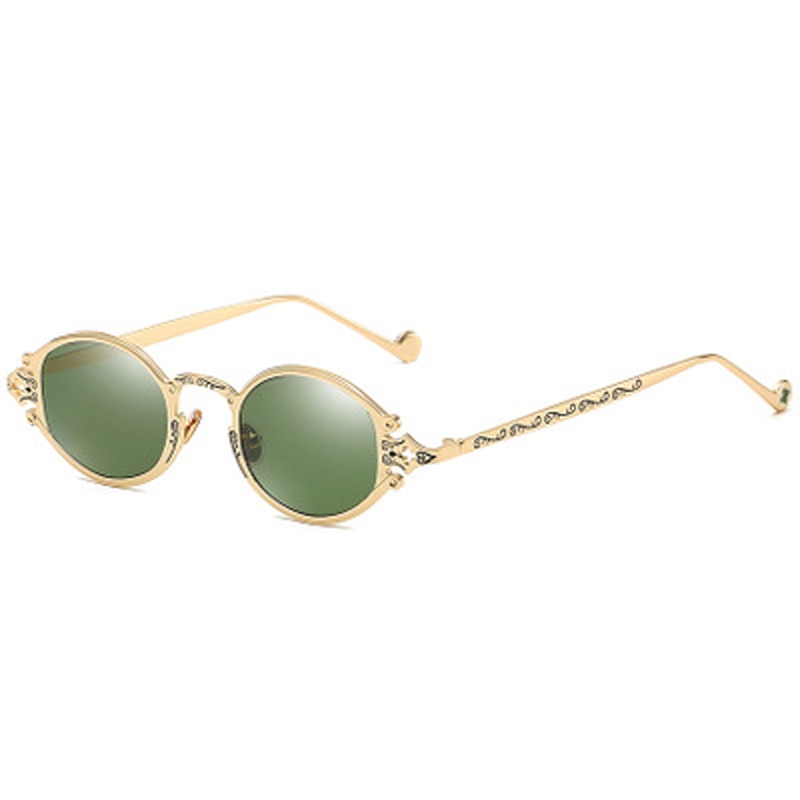 Round Vintage Men Sun Glasses