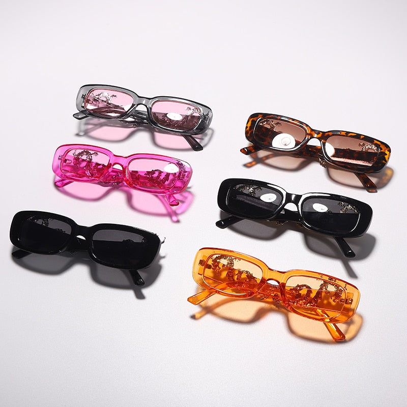 Men Animal Rectangle Sun Glasses