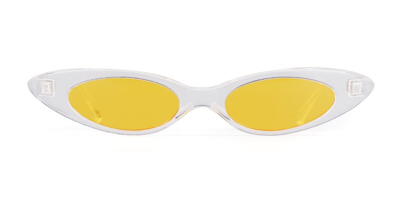 Skinny Narrow Cat Eye Sunglasses