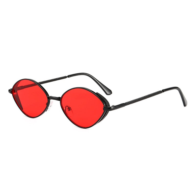Retro Vintage Oval Metal Eyewear Glasses