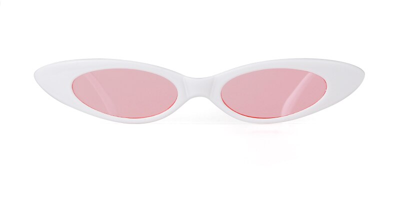 Skinny Narrow Cat Eye Sunglasses