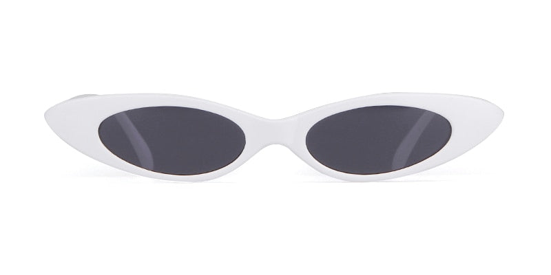 Skinny Narrow Cat Eye Sunglasses