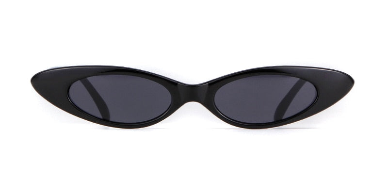 Skinny Narrow Cat Eye Sunglasses