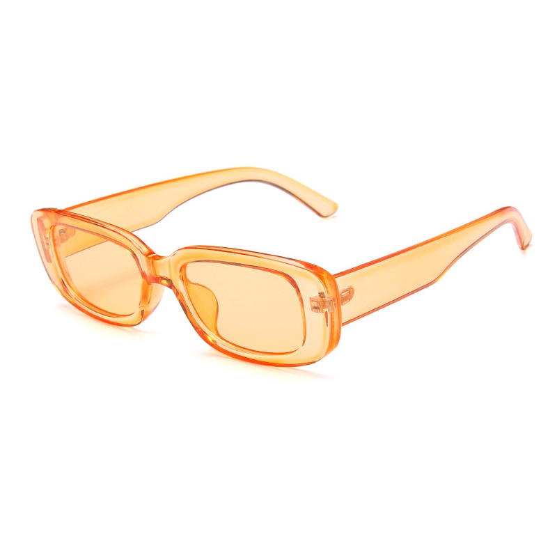 Retro Narrow Rectangle Women Sunglasses