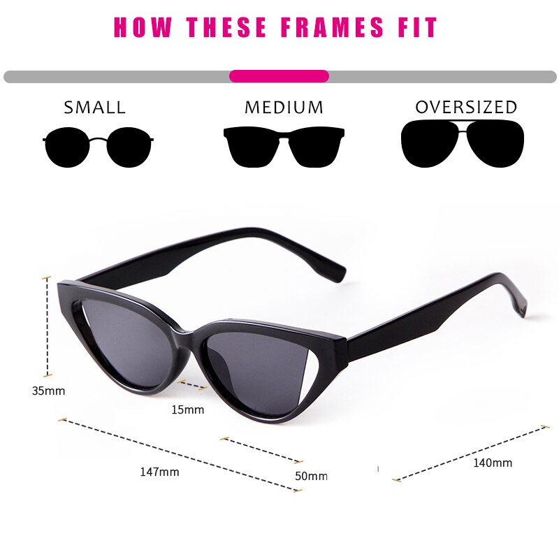 Fashion Green Cat Eye Sunglasses