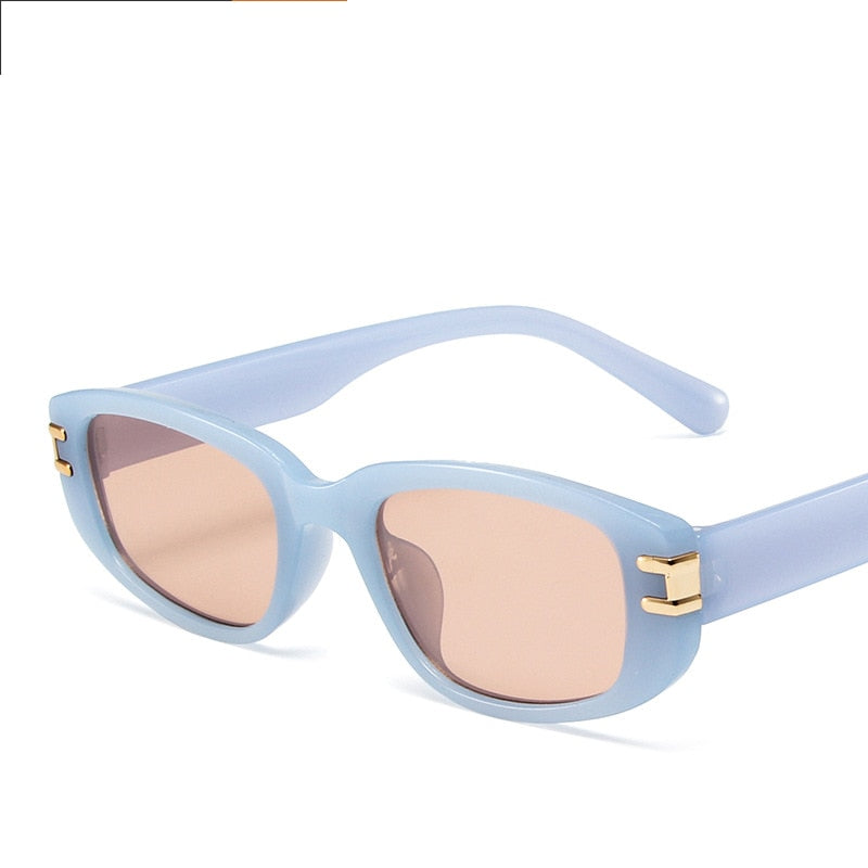 Oval Vintage Brand Designer Sun Glasses