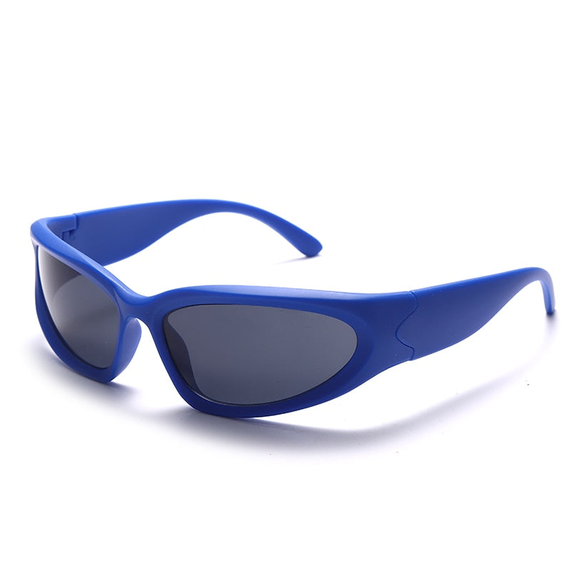 Vintage Outdoor Sports Oval Sun Glasses