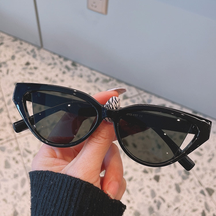 Fashion Green Cat Eye Sunglasses