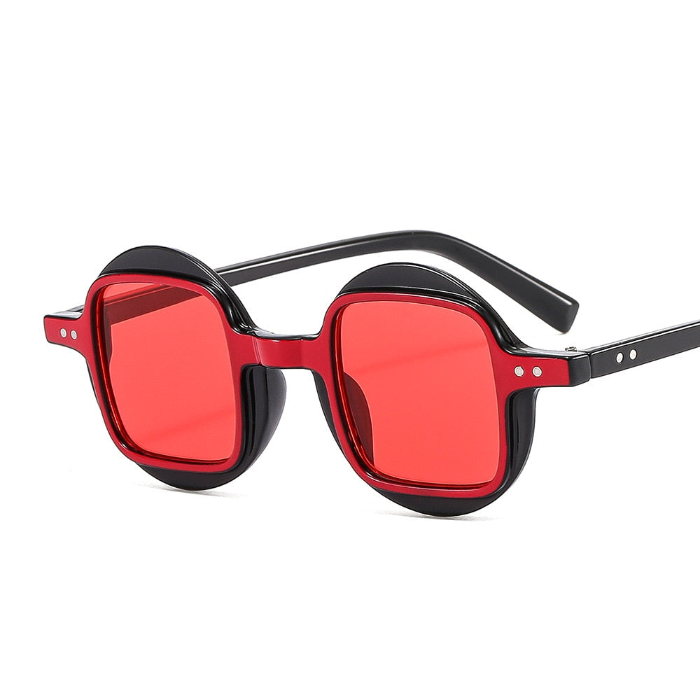 Round Clear Gradient Lens Shades