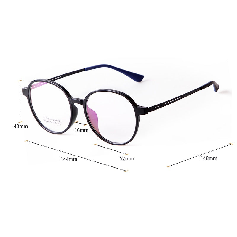 Round Blue Light Blocking Glasses