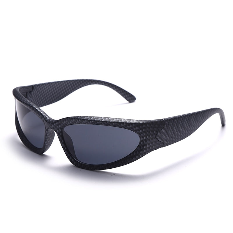 Vintage Outdoor Sports Oval Sun Glasses