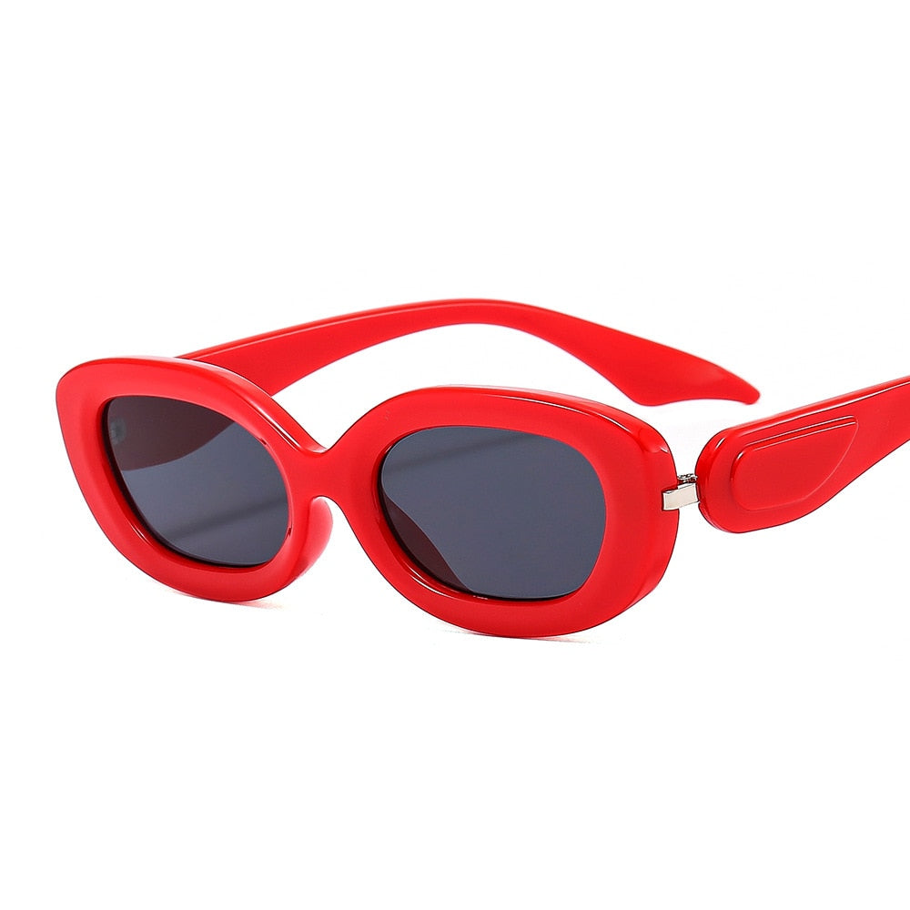 Ins Popular Fashion Oval Sunglasses