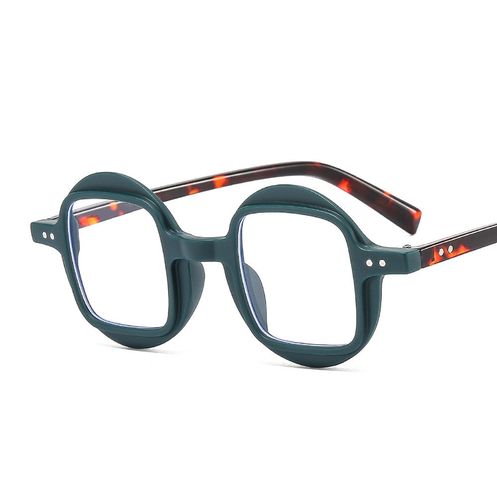 Round Clear Gradient Lens Shades