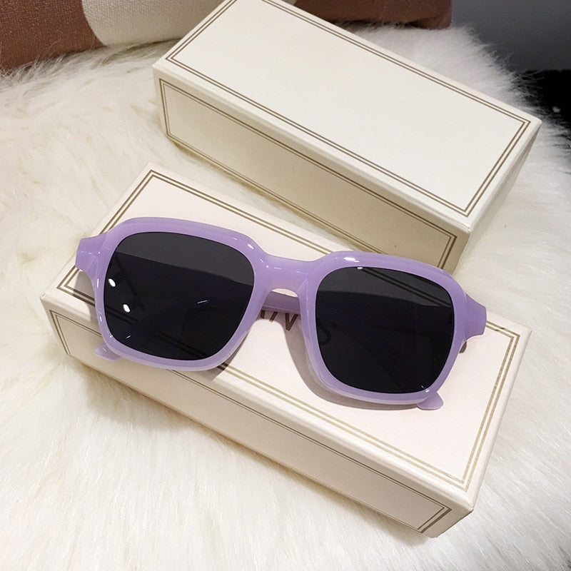 Green Square Sunglasses for Women