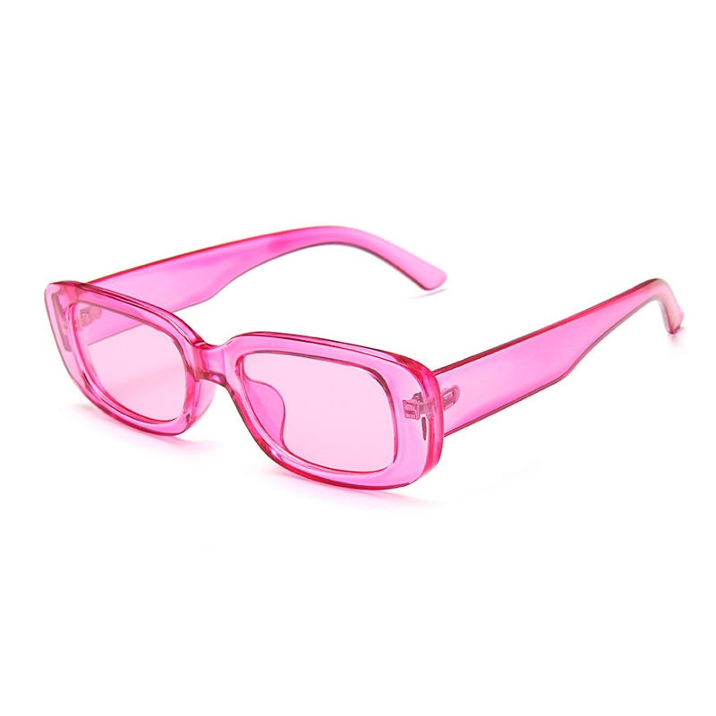 Retro Narrow Rectangle Women Sunglasses