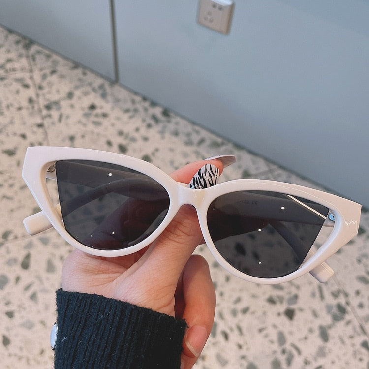 Fashion Green Cat Eye Sunglasses