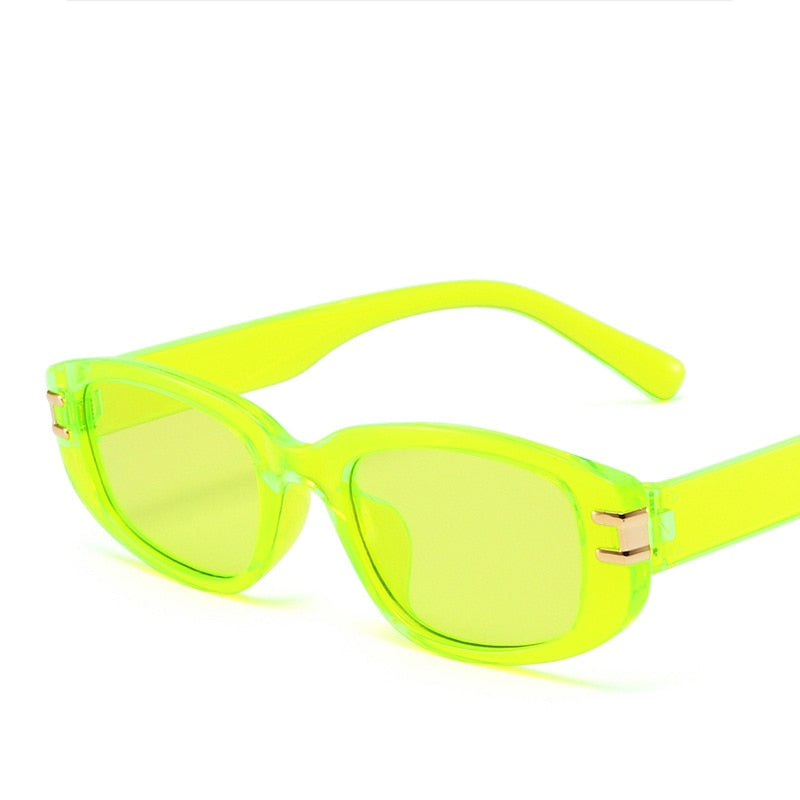 Oval Vintage Brand Designer Sun Glasses