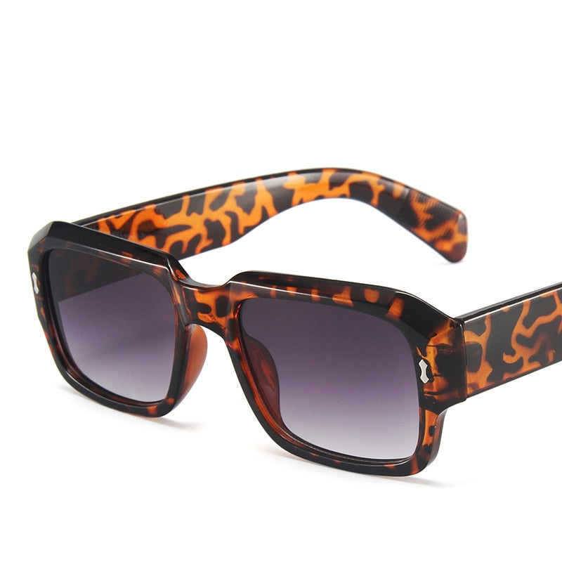 Vintage Women Square Sun Glasses