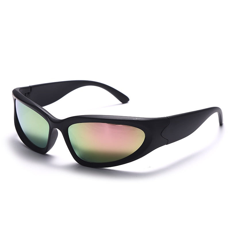 Vintage Outdoor Sports Oval Sun Glasses