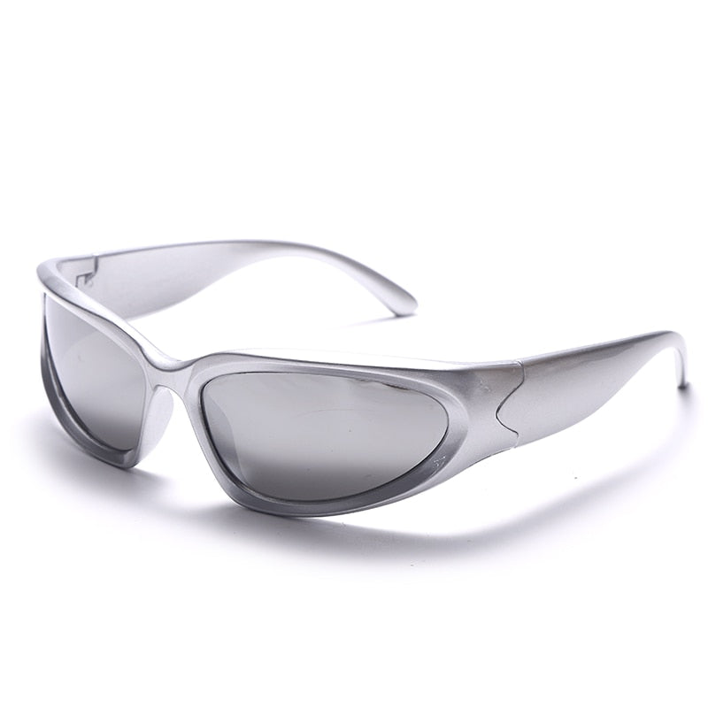 Vintage Outdoor Sports Oval Sun Glasses
