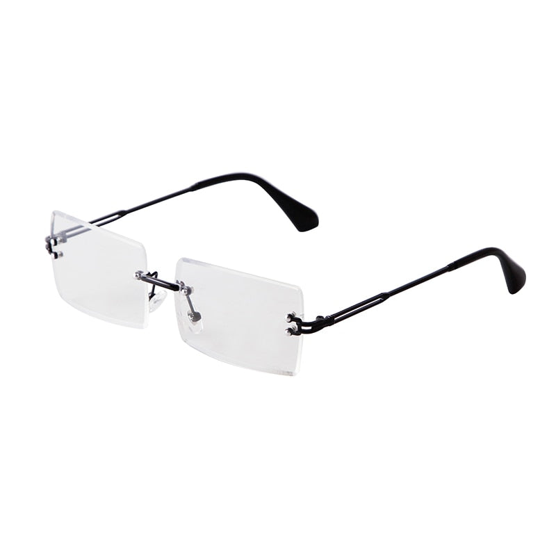 Trendy Rectangle Pink Women Sunglasses