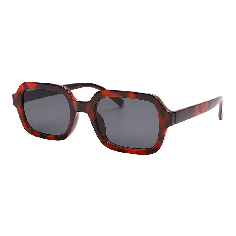 Men Rectangle Classic Sun Glasses
