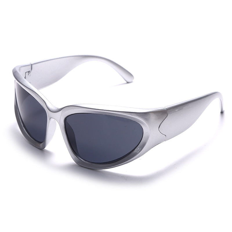 Vintage Outdoor Sports Oval Sun Glasses