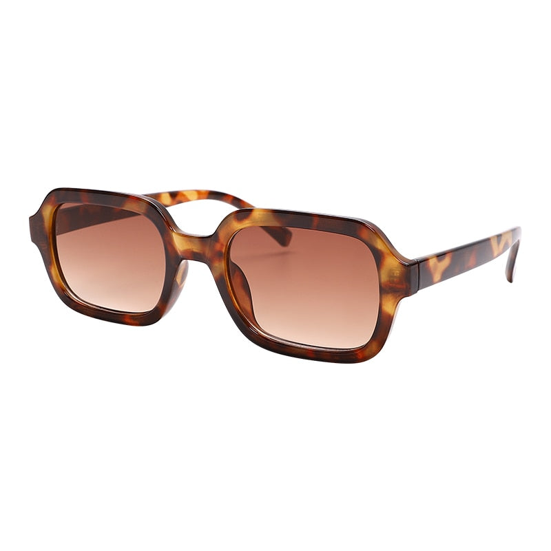 Men Rectangle Classic Sun Glasses