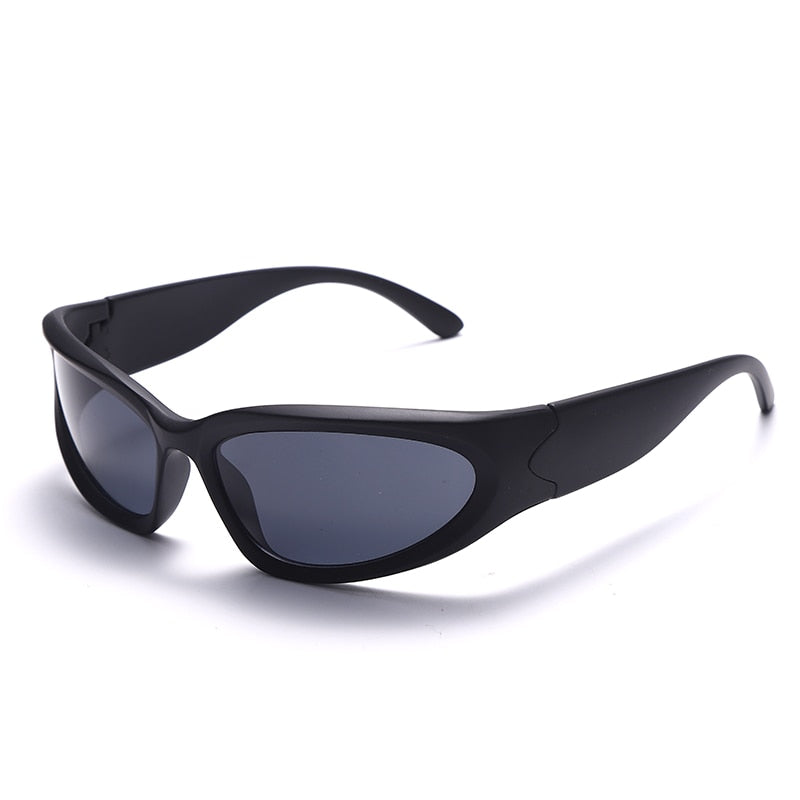 Vintage Outdoor Sports Oval Sun Glasses