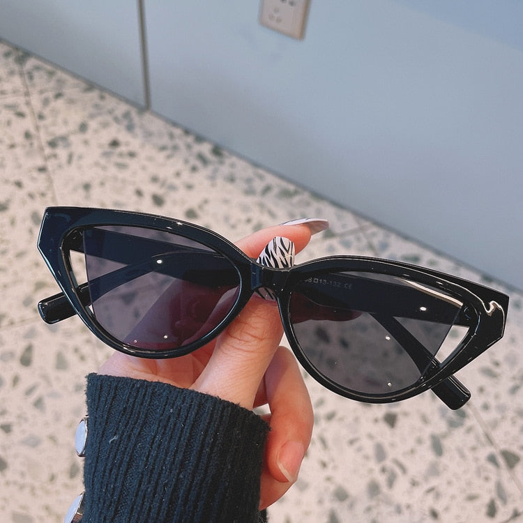 Fashion Green Cat Eye Sunglasses