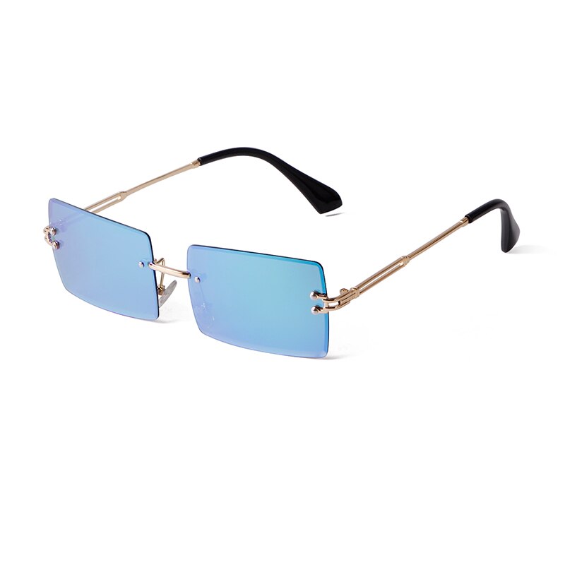 Trendy Rectangle Pink Women Sunglasses