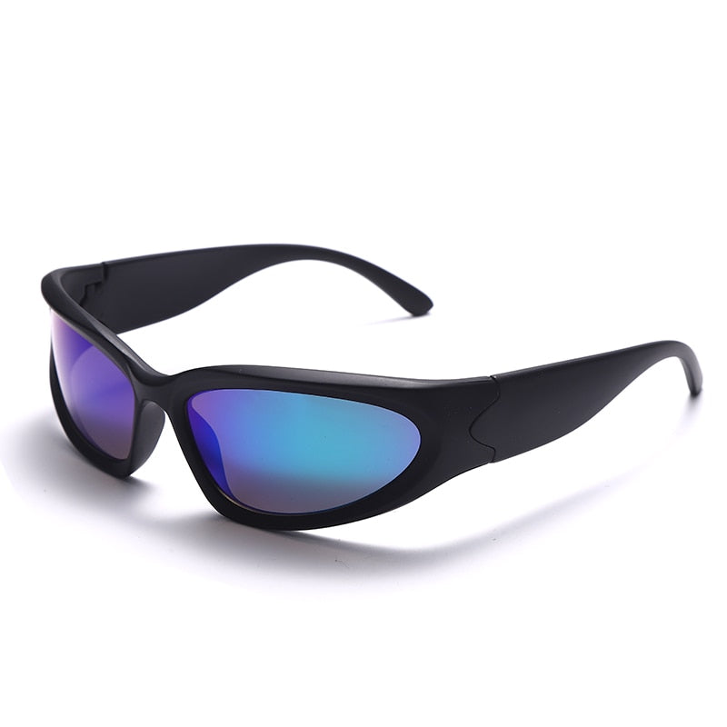 Vintage Outdoor Sports Oval Sun Glasses