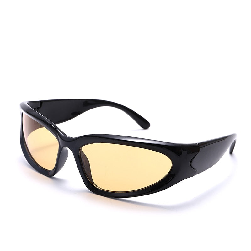 Vintage Outdoor Sports Oval Sun Glasses