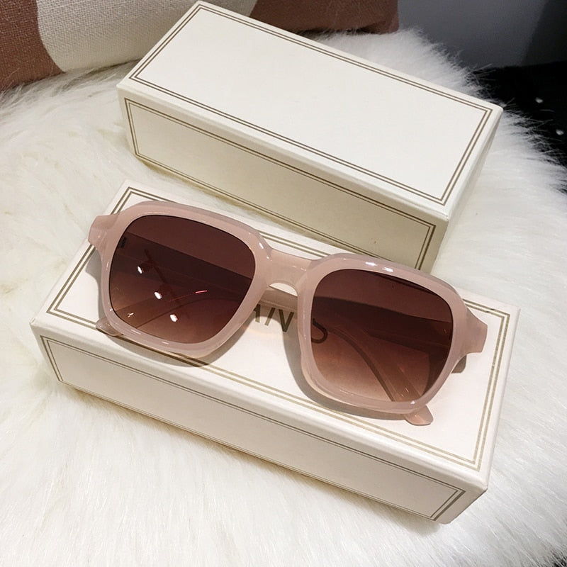 Green Square Sunglasses for Women