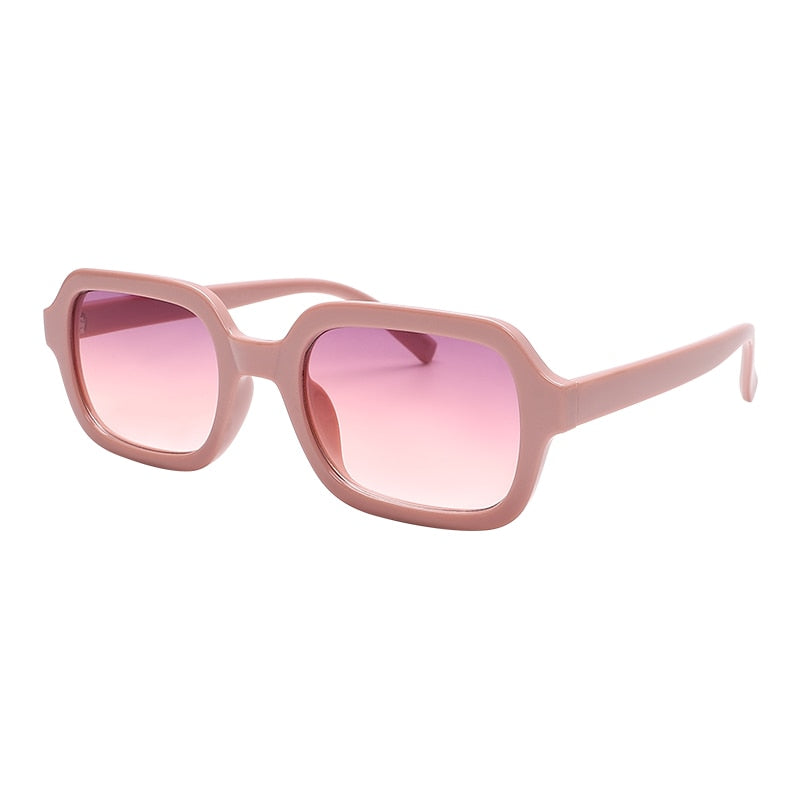 Men Rectangle Classic Sun Glasses