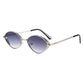Retro Vintage Oval Metal Eyewear Glasses