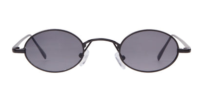 Vintage Small Pink Oval Women Sunglasses