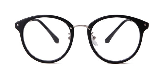 Women Blue Light Blocking Round Glasses